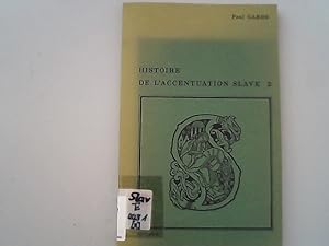 Bild des Verkufers fr Histoire de l'accentuation slave. Tome II. Bibliographie, Notes, Appendice, Index. zum Verkauf von Antiquariat Bookfarm