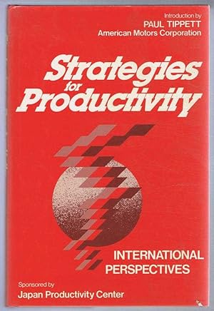 Seller image for Strategies for Productivity, International Perspectives for sale by Bailgate Books Ltd