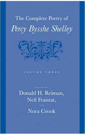 Seller image for Complete Poetry of Percy Bysshe Shelley for sale by GreatBookPrices