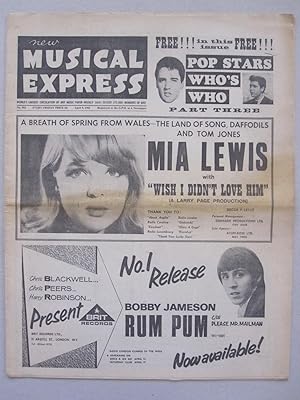 New Musical Express No. 952 April 9, 1965