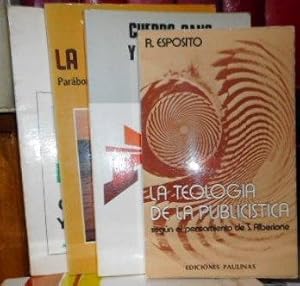 Imagen del vendedor de CARISMAS Y ORACIN + LA BARCA VARADA Parbola de una bsquedad y un encuentro + CUERPO SANO Y MENTE SANA (CON SUBRAYADOS) + LA TEOLOGA DE LA PUBLICSTICA segn el pensamiento de S. Alberione (4 libros) a la venta por Libros Dickens