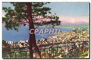 Seller image for Carte Postale Ancienne Cannes A M vue prise Super Cannes for sale by CPAPHIL