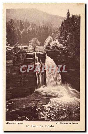 Image du vendeur pour Carte Postale Ancienne Almanach Vermot le Saut du Doubs mis en vente par CPAPHIL