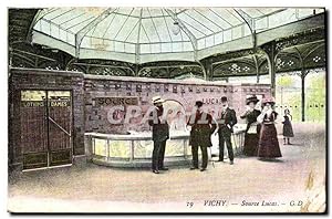 Seller image for Carte Postale Ancienne Vichy Sources Lucas for sale by CPAPHIL