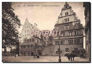 Immagine del venditore per Carte Postale Ancienne Strasbourg L'Oeuvre Notre Dame venduto da CPAPHIL