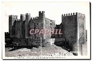 Bild des Verk�ufers f�r Carte Postale Moderne Obidos Castelo hoje Pouzado de Turismo fachada norte zum Verkauf von Cpaphil.com