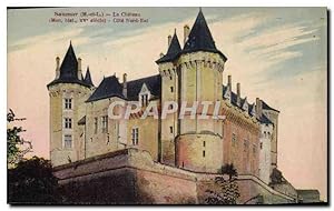 Bild des Verkufers fr Carte Postale Ancienne Saumer M et L Le Chateu Cote Nord Est zum Verkauf von CPAPHIL