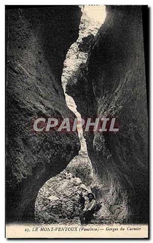 Seller image for Carte Postale Ancienne Le Mont Ventoux Vaucluse Gorges du Curnier for sale by CPAPHIL
