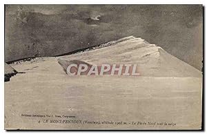 Seller image for Carte Postale Ancienne Le Mont Ventoux Vaucluse Le Pic du Nord sous la neige for sale by CPAPHIL