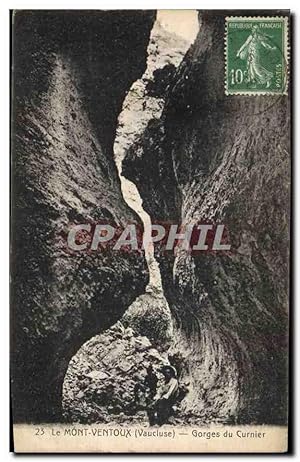 Seller image for Carte Postale Ancienne Le Mont Ventoux Vaucluse Gorges du Curnier for sale by CPAPHIL