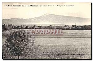 Seller image for Carte Postale Ancienne vue gnrale du Mont Ventoux for sale by CPAPHIL