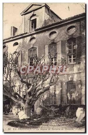 Image du vendeur pour Carte Postale Ancienne En Provence La Maison de Tartarin de Tarascon mis en vente par CPAPHIL