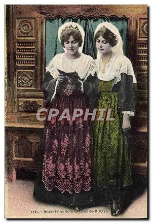 Immagine del venditore per Carte Postale Ancienne Jeunes Filles de St Gildas de Rhuys venduto da CPAPHIL