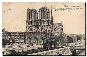 Seller image for Carte Postale Ancienne Paris Notre Dame style ogival construit de 1163 a 1315 for sale by CPAPHIL