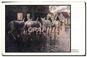 Bild des Verkufers fr Carte Postale Ancienne Herdtle Heimkehr zum Verkauf von CPAPHIL