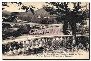 Seller image for Carte Postale Ancienne Lac d'Issarles vue prise de l'Hopital Valle du Doux Pont de Tain et la Galerie de la Terrasse for sale by CPAPHIL