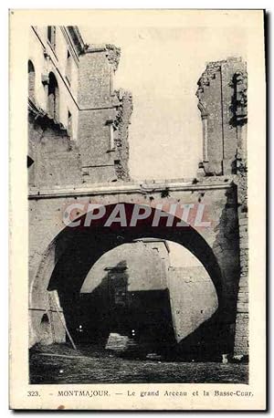 Seller image for Carte Postale Ancienne Montmajour le grand Arceau et la Basse Cour for sale by CPAPHIL