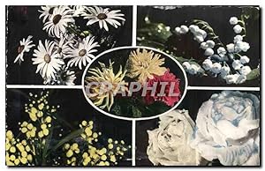Image du vendeur pour Carte Postale Ancienne Les Quatre Saisons Fleurs mis en vente par CPAPHIL