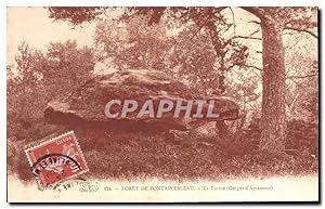 Image du vendeur pour Carte Postale Ancienne fort de Fontainebleau la Tortue Gorges d'Apremont mis en vente par CPAPHIL