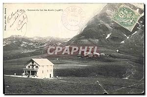 Carte Postale Ancienne Sommet du Col des Aravis