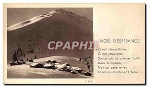 Imagen del vendedor de Carte Postale Ancienne Noel d'esperance a la venta por CPAPHIL