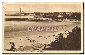 Seller image for Carte Postale Ancienne St George de Didonne la plage for sale by CPAPHIL
