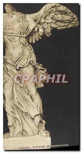 Image du vendeur pour Carte Postale Ancienne Louvre Victoire de Samothrace mis en vente par CPAPHIL