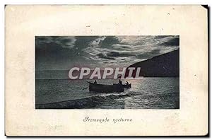 Imagen del vendedor de Carte Postale Ancienne Promenade Nocturne a la venta por CPAPHIL