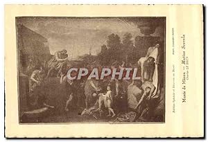 Bild des Verkufers fr Carte Postale Ancienne Musee de Macon Mutius Scevola Charles le Brun zum Verkauf von CPAPHIL