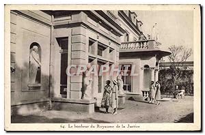 Carte Postale Ancienne Le bonheur du Royaume de la Justice