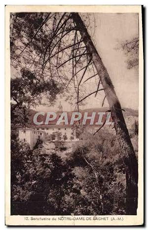 Image du vendeur pour Carte Postale Ancienne Sanctuaire de Notre Dame de Laghet A M mis en vente par CPAPHIL