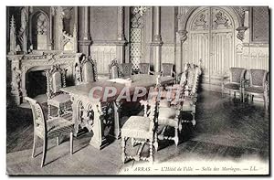 Image du vendeur pour Carte Postale Ancienne Arras L'Htel de Ville Salle des Mariages mis en vente par CPAPHIL