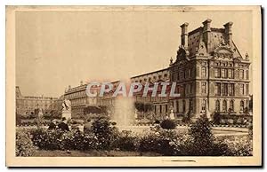 Bild des Verkufers fr Carte Postale Ancienne Paris en flanant Le pavillon de Flore au jardin des Tuleries zum Verkauf von CPAPHIL