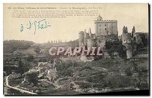 Carte Postale Ancienne Les Beaux Châteaux du Lot et Garonne Château de Bonaguil cote Nord Est