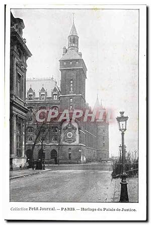 Seller image for Carte Postale Ancienne Collection petit Journal Paris Horloge du Palais de Justice for sale by CPAPHIL