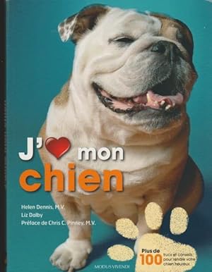 Bild des Verkufers fr J'aime mon chien zum Verkauf von Livres Norrois