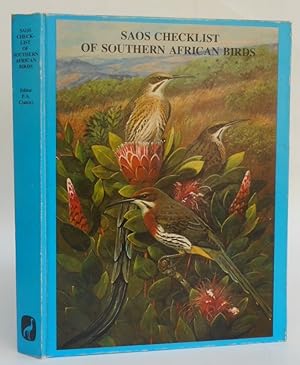 Bild des Verkufers fr S.A.O.S. Checklist of Southern African Birds. With front and maps zum Verkauf von Der Buchfreund