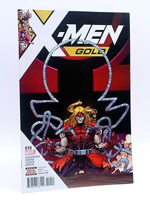 X MEN X-MEN GOLD 10. (Guggenheim / Medina / Leisten) Marvel, 2017. VF