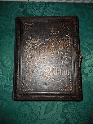 The Gladstone Album. Victorian ' Musical ' Carte De Visite / Cabinet Photograph Album with Workin...