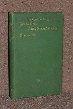 Report of the First Meeting of the Society of the Army of the Cumberland 1868