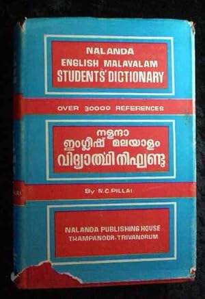 Bild des Verkufers fr Nalanda English Malavalam Student's Dictionary. zum Verkauf von Roland Antiquariat UG haftungsbeschrnkt