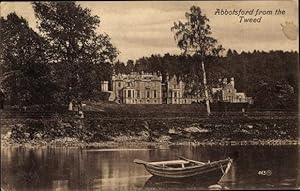 Seller image for Ansichtskarte / Postkarte Melrose Schottland, Abbotsford from the Tweed for sale by akpool GmbH