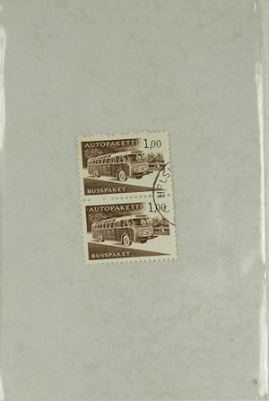 2 x Autopaketmarken Finnland (Nr. 13),