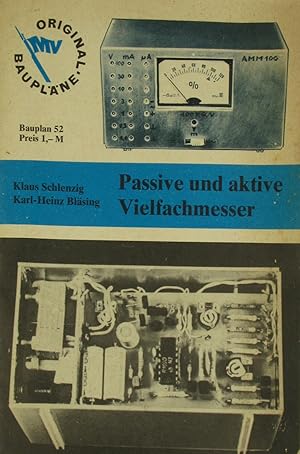 Immagine del venditore per Passive und aktive Vielfachmesser (Bauplan 52), venduto da Versandantiquariat Hbald