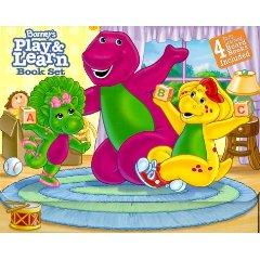 Bild des Verkufers fr Barney's Play and Learn Book Set: Bedtime for Baby Bop/In, Out and All Around/Plays Nose to Toes/BJ's Fun Week zum Verkauf von Antiquariat UPP