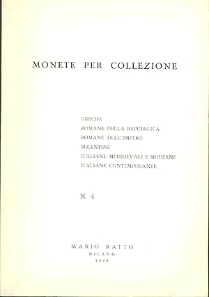 Monete Per Collezione . Greche Romane della republica romane dell'impero bizantine italiane medio...