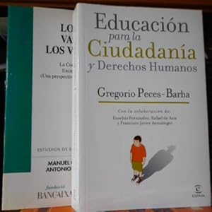 Imagen del vendedor de LOS NUEVOS VALORES DE LOS VALENCIANOS La Comunidad Valenciana en la Encuesta Mundial de Valores (Una perspectiva comparada en el mbito espaol) + EDUCACIN PARA LA CIUDADANA Y DERECHOS HUMANOS (2 libros) a la venta por Libros Dickens