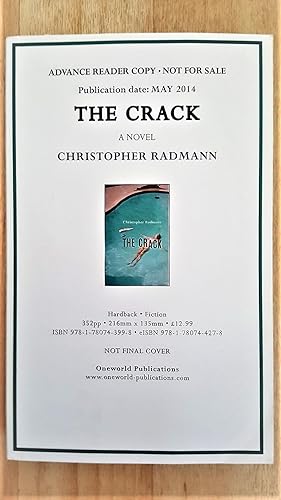 Seller image for The Crack, ***UNCORRECTED PROOF COPY*** for sale by Collector's Corner