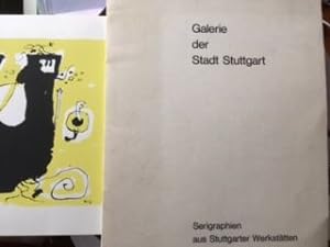 Galerie der Stadt Stuttgart. Serigraphien aus Stuttgarter Werkstätten. 15.-27. September 1964