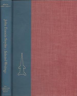 Immagine del venditore per John Francis Snyder: Selected Writings venduto da Storbeck's